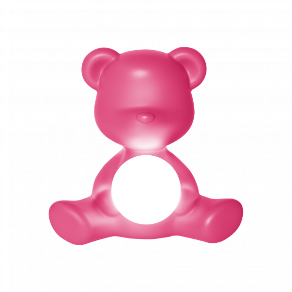 Teddy girl rechargeable lamp - Fuxia