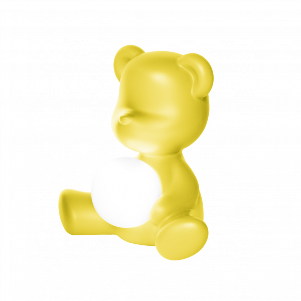 Teddy girl rechargeable lamp - Yellow